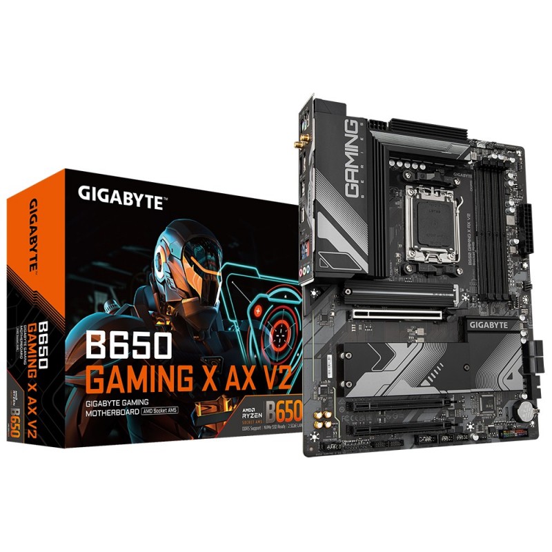 GIGABYTE B650 GAMING X AX V2 материнская плата AMD B650 Socket AM5 ATX