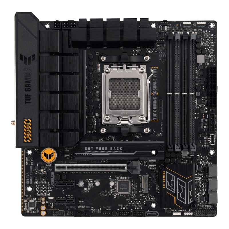 ASUS TUF GAMING B650M-E WIFI AMD B650 Socket AM5 Микро ATX