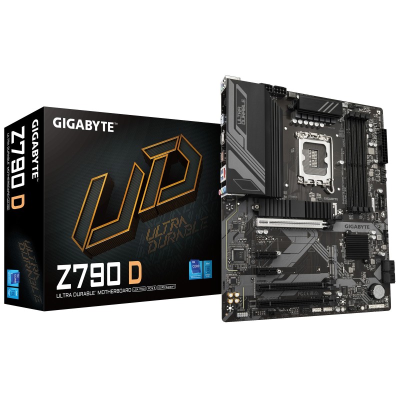 GIGABYTE Z790 D материнская плата Intel Z790 Express LGA 1700 ATX GIGABYTE Z790 D материнская плата Intel Z790 Express LGA 1700 ATX