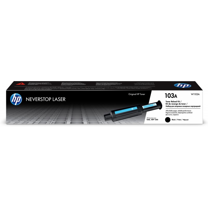 HP 103A Black Original Neverstop Laser Toner Reload Kit