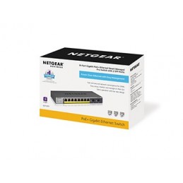 NETGEAR GS110TP Управляемый L2 L3 L4 Gigabit Ethernet (10 100 1000) Питание по Ethernet (PoE) Серый