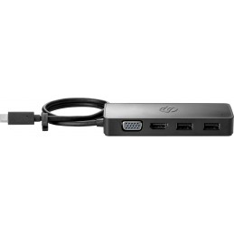 HP USB-C Travel Hub G2 USB 3.2 Gen 1 (3.1 Gen 1) Type-C Черный