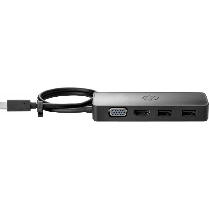 HP USB-C Travel Hub G2 USB 3.2 Gen 1 (3.1 Gen 1) Type-C Черный