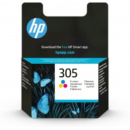 HP 305 Tri-color Original Ink Cartridge