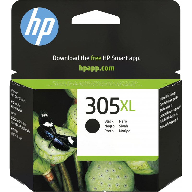 HP 305XL High Yield Black Original Ink Cartridge