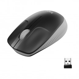 Logitech M190 компьютерная мышь Офисная Для обеих рук Беспроводной RF Оптический 1000 DPI