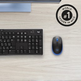 Logitech M190 pele Birojs Abām rokām RF Bezvadu Optisks 1000 DPI