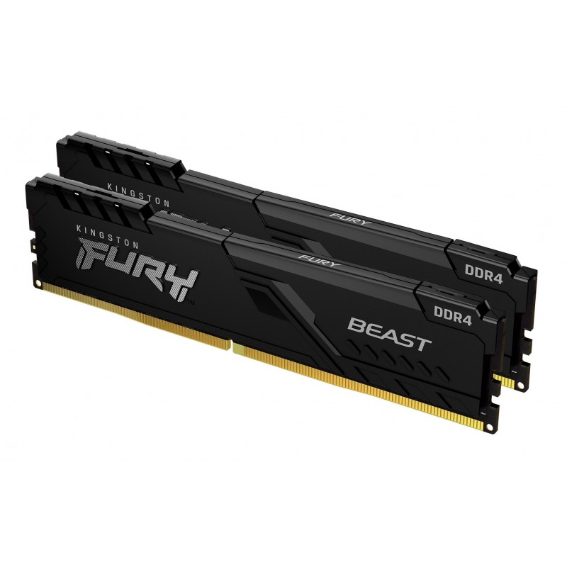 Kingston Technology FURY Beast atmiņas modulis 16 GB 2 x 8 GB DDR4 1333 MHz