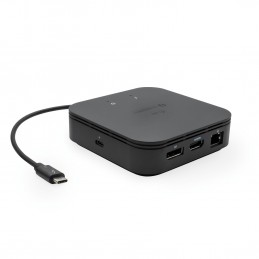 i-tec TB3TRAVELDOCKPD док-станция для ноутбука Проводная Thunderbolt 3 Черный