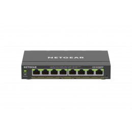 NETGEAR 8-Port Gigabit Ethernet PoE+ Plus Switch (GS308EP) Vadīts L2 L3 Gigabit Ethernet (10 100 1000) Power over Ethernet