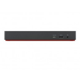 Lenovo 40B00300EU док-станция для ноутбука Проводная Thunderbolt 4 Черный, Красный