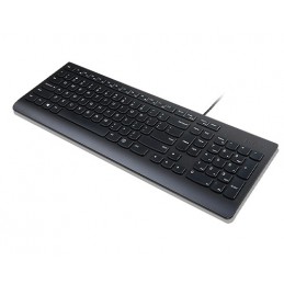 Lenovo Essential tastatūra Universāls USB QWERTY Amerikāņu angļu valoda Melns