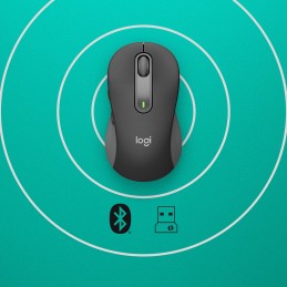 Logitech Signature M650 for Business pele Birojs Labā roka RF bezvadu sakari + Bluetooth Optisks 4000 DPI