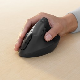 Logitech Lift for Business pele Birojs Labā roka RF bezvadu sakari + Bluetooth Optisks 4000 DPI