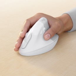 Logitech Lift for Business pele Birojs Labā roka RF bezvadu sakari + Bluetooth Optisks 4000 DPI