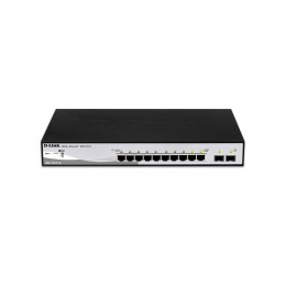 D-Link DGS-1210-10 Управляемый L2 Gigabit Ethernet (10 100 1000) 1U Черный, Серый