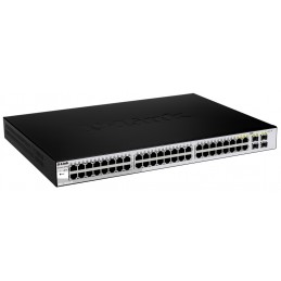 D-Link DGS-1210-48 сетевой коммутатор Управляемый L2 Черный