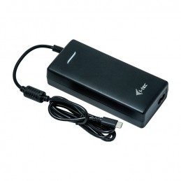 i-tec Metal USB4DUALDOCK100W док-станция для ноутбука Проводная USB4 Черный