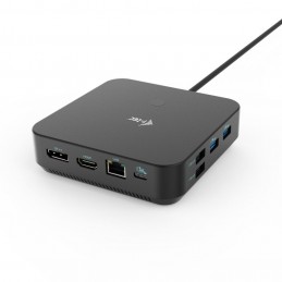 i-tec C31TRIPLE4KDOCKPDPRO док-станция для ноутбука Проводная USB 3.2 Gen 1 (3.1 Gen 1) Type-C Черный