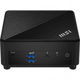 MSI Cubi 5 12M-001EU PCs darbstacija Intel® Core™ i7 i7-1255U 16 GB DDR4-SDRAM 512 GB SSD Windows 11 Home Mini PC Melns