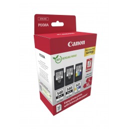 Canon 5224B015 струйный картридж 3 шт Подлинный Черный, Голубой, Пурпурный, Желтый