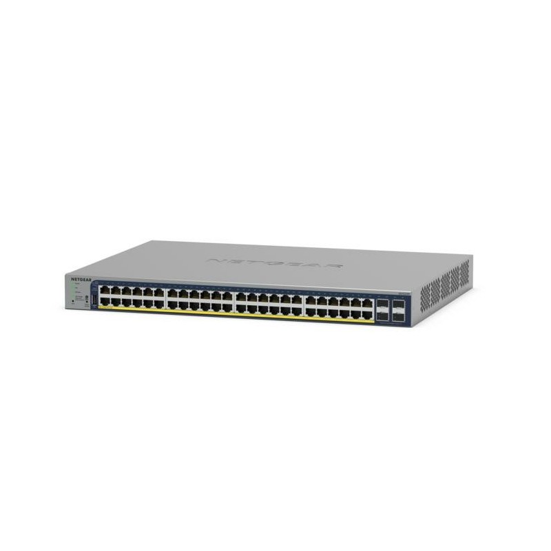 NETGEAR GS728TP Управляемый L2 L3 L4 Gigabit Ethernet (10 100 1000) Питание по Ethernet (PoE) Серый