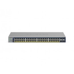 NETGEAR GS728TP Управляемый L2 L3 L4 Gigabit Ethernet (10 100 1000) Питание по Ethernet (PoE) Серый