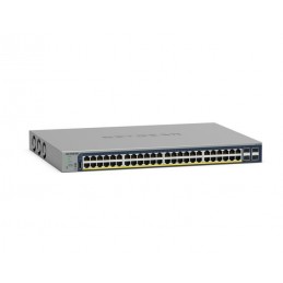 NETGEAR GS728TP Управляемый L2 L3 L4 Gigabit Ethernet (10 100 1000) Питание по Ethernet (PoE) Серый