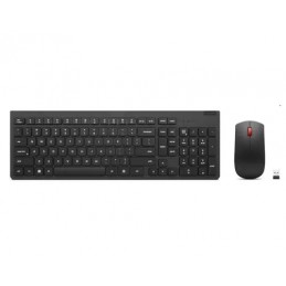 Lenovo 4X31N50746 tastatūra Pele iekļauta Universāls RF Bezvadu QWERTY Amerikāņu angļu valoda Melns