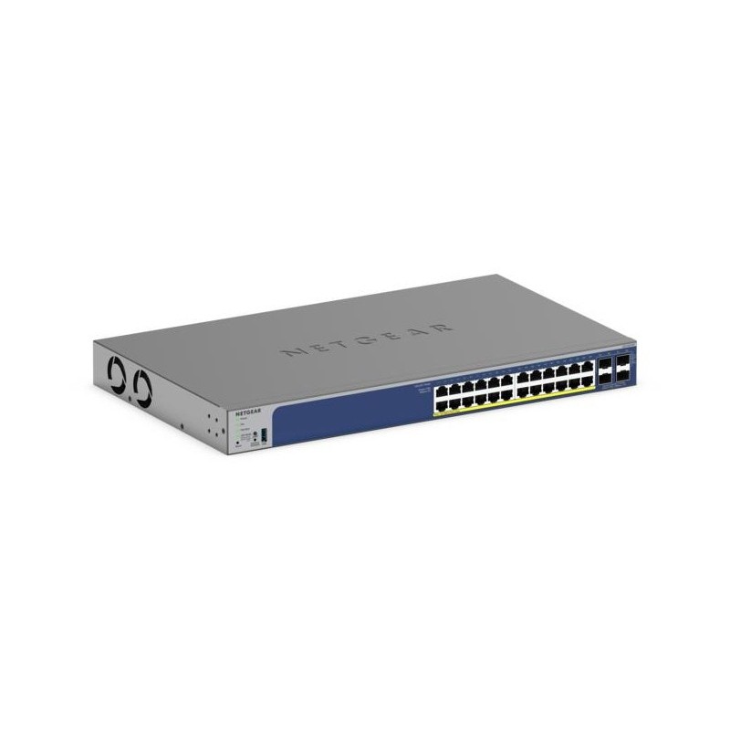 NETGEAR GS728TXP L2 L3 10G Ethernet (100 1000 10000) Питание по Ethernet (PoE) Черный