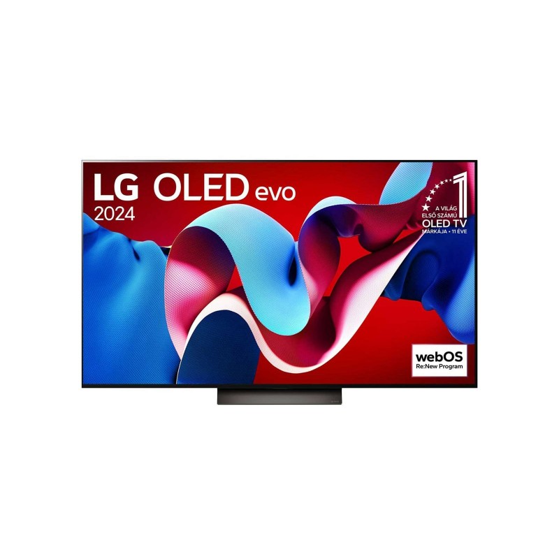 LG OLED83C41LA televizors 2,11 m (83") 4K Ultra HD Viedtelevizors Wi-Fi Melns