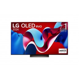 LG OLED77C41LA televizors 195,6 cm (77") 4K Ultra HD Viedtelevizors Wi-Fi Melns