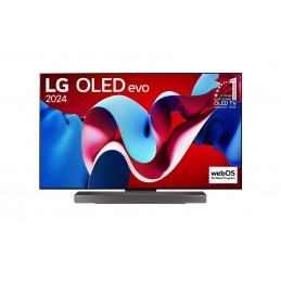 LG OLED77C41LA televizors 195,6 cm (77") 4K Ultra HD Viedtelevizors Wi-Fi Melns