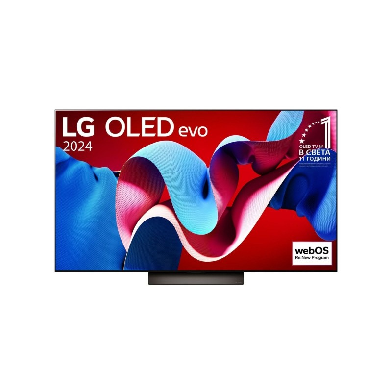 LG OLED55C41LA televizors 139,7 cm (55") 4K Ultra HD Viedtelevizors Wi-Fi Melns