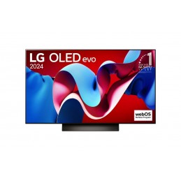 LG OLED48C41LA televizors 121,9 cm (48") 4K Ultra HD Viedtelevizors Wi-Fi Melns