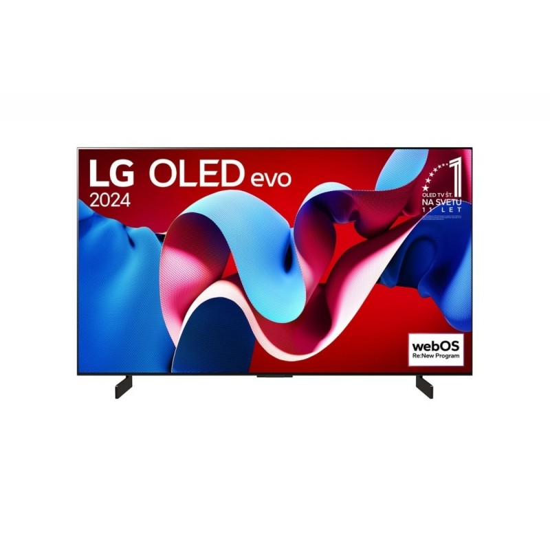 LG OLED42C41LA televizors 106,7 cm (42") 4K Ultra HD Viedtelevizors Wi-Fi Melns