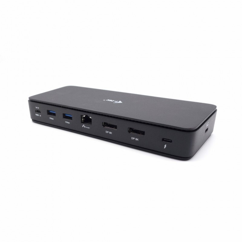 i-tec TB4DUALDPDOCKPDPRO dokstacija Vadu Thunderbolt 4 Melns