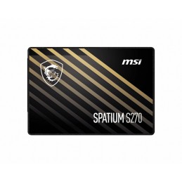 MSI SPATIUM S270 SATA 2.5 240GB SSD diskdzinis 2.5" Serial ATA III 3D NAND