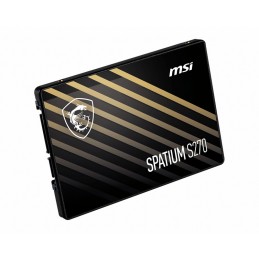 MSI SPATIUM S270 SATA 2.5 240GB SSD diskdzinis 2.5" Serial ATA III 3D NAND