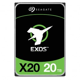 Seagate Enterprise Exos X20 cietā diska draiveris 20 TB 7200 RPM 3.5" Serial ATA III