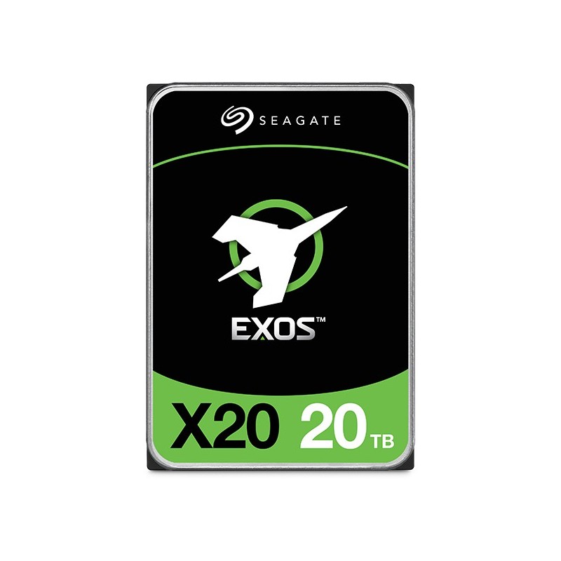 Seagate Enterprise Exos X20 внутренний жесткий диск 20 TB 7200 RPM 3.5" Serial ATA III