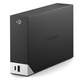 Seagate One Touch Hub ārējais cietais disks 8 TB USB Type-A   USB Type-C 3.2 Gen 1 (3.1 Gen 1) Melns, Pelēks