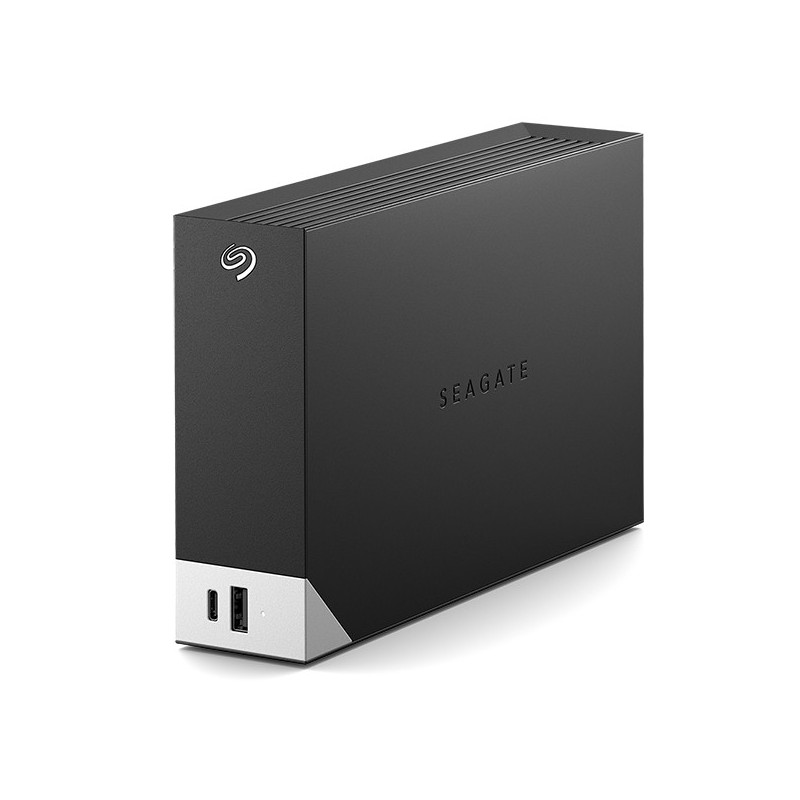 Seagate One Touch Hub ārējais cietais disks 8 TB USB Type-A   USB Type-C 3.2 Gen 1 (3.1 Gen 1) Melns, Pelēks