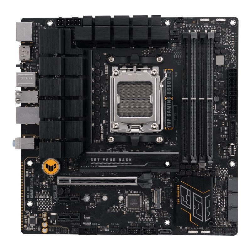 ASUS TUF GAMING B650M-E AMD B650 Socket AM5 Микро ATX