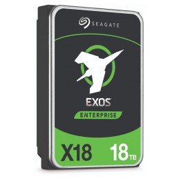 Seagate Exos X18 cietā diska draiveris 18 TB 7200 RPM 256 MB 3.5" Serial ATA III