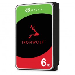 Seagate IronWolf ST6000VN006 cietā diska draiveris 6 TB 5400 RPM 256 MB 3.5" Serial ATA III