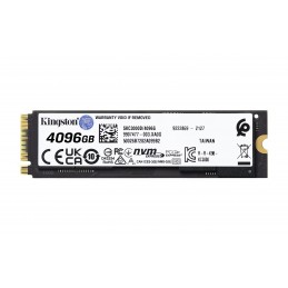 Kingston Technology KC3000 4,1 TB M.2 PCI Express 4.0 NVMe 3D TLC