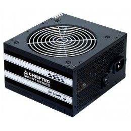 Chieftec Smart GPS-600A8 barošanas avotu vienība 600 W 20+4 pin ATX ATX Melns