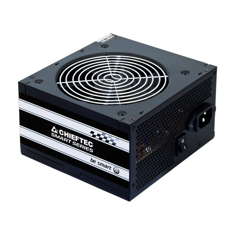 Chieftec Smart GPS-600A8 barošanas avotu vienība 600 W 20+4 pin ATX ATX Melns