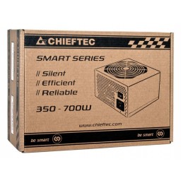 Chieftec Smart GPS-600A8 barošanas avotu vienība 600 W 20+4 pin ATX ATX Melns